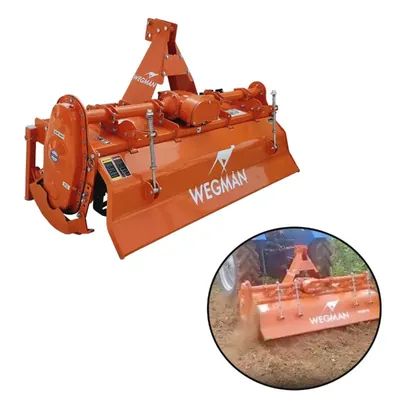 WEGMAN Regular Plus 5 ft Multispeed Rotavator with 36 blades Suitable for 35 HP to 50 HP Tractors (Type-Gear Box, Single Speed)