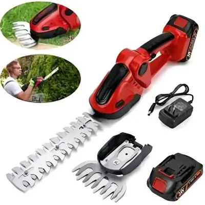 SK BOTS 48 VF, 5 & 11 Inch Battery Operated, Cordless Mini Hedge Trimmer With Lithium Battery & Charger