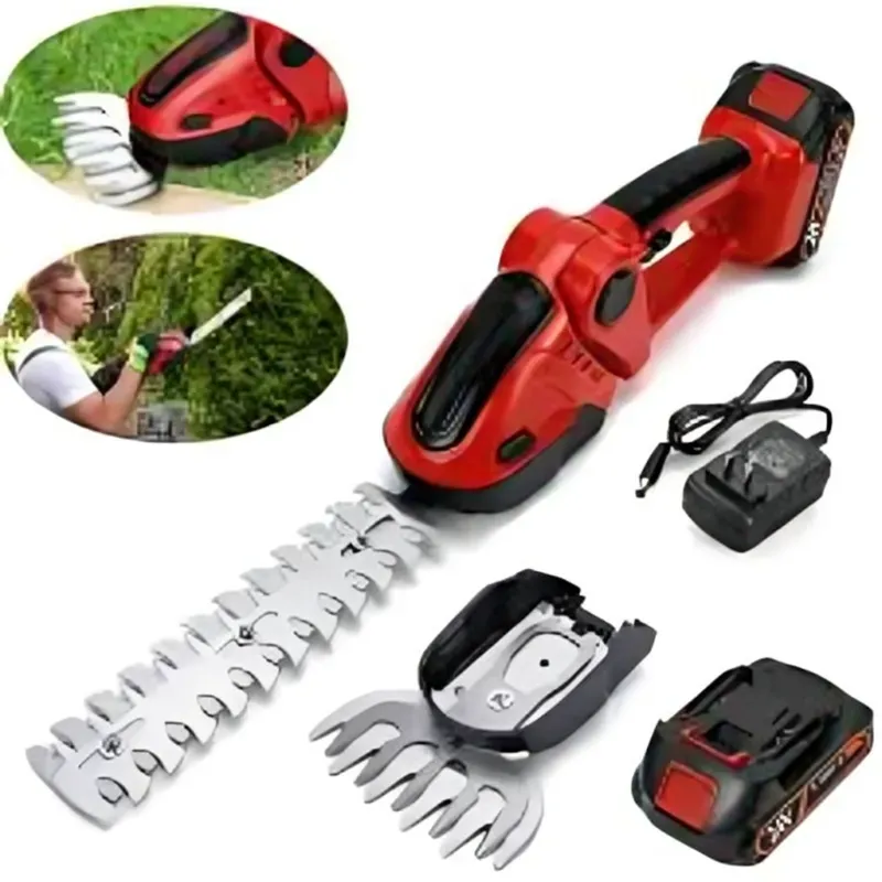 SK BOTS 48 VF, 5 & 11 Inch Battery Operated, Cordless Mini Hedge Trimmer With Lithium Battery & Charger