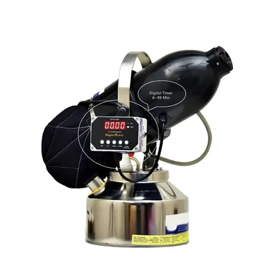 Apttus 5 Litre Stainless Steel ULV Fogger Machine with Digital Timer for For Hospital/Hotel/Mall
