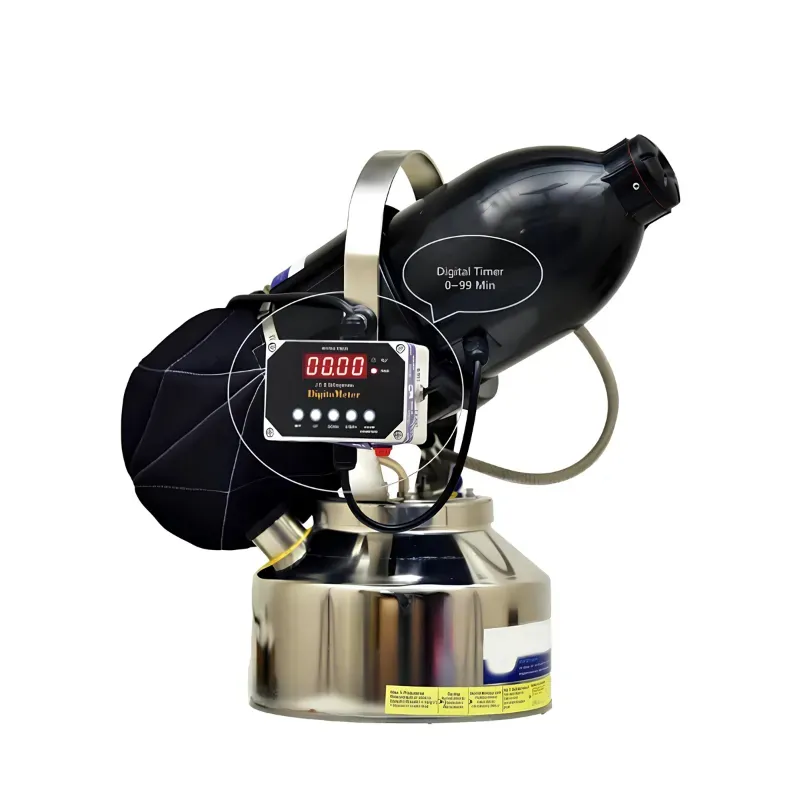 Apttus 5 Litre Stainless Steel ULV Fogger Machine with Digital Timer for For Hospital/Hotel/Mall