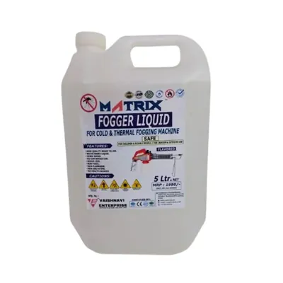 5 Litre Fogging Liquid Solution For Cold and Thermal Fogging Machine