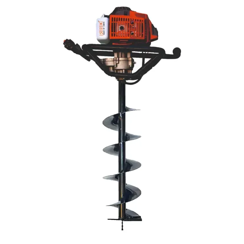RBD 52 CC Petrol Operated Earth Auger & Post Hole Digger with 8-Inch Auger Bit