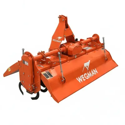 WEGMAN 6 ft Regular Plus Rotavator with 54 Blades Suitable for 45 HP to 60 HP Tractor (Type-Gear Box, Multi Speed)