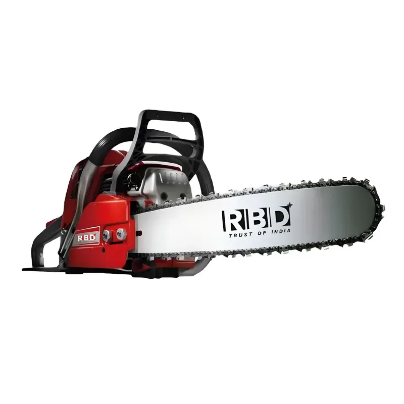 RBD CH58 Petrol Chainsaw 58 CC with 18-Inch Guide Bar for Wood Cutting & Landscaping