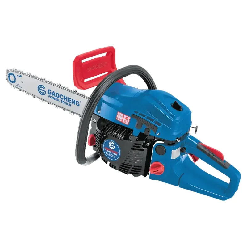 Gaocheng Professional 63-cc, Petrol Chainsaw with 22 Inch Guide Bar for Tree Cutting and Landscaping, GC-63CC22