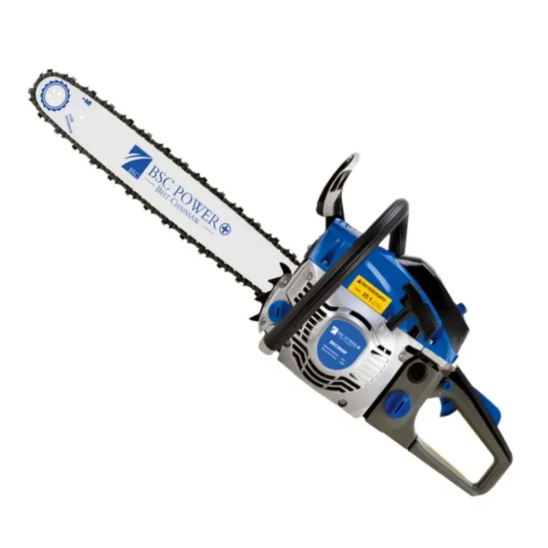 BSC Powerful 58 CC Chainsaw BSC-5800P, With 22 Inch Guide Bar and Chain