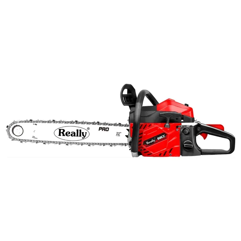 Really Heavy Duty 58-cc Petrol Chainsaw with 22 Inch Guide Bar, Used for Landscaping and Cutting, MY-CS-6020-22-PRO