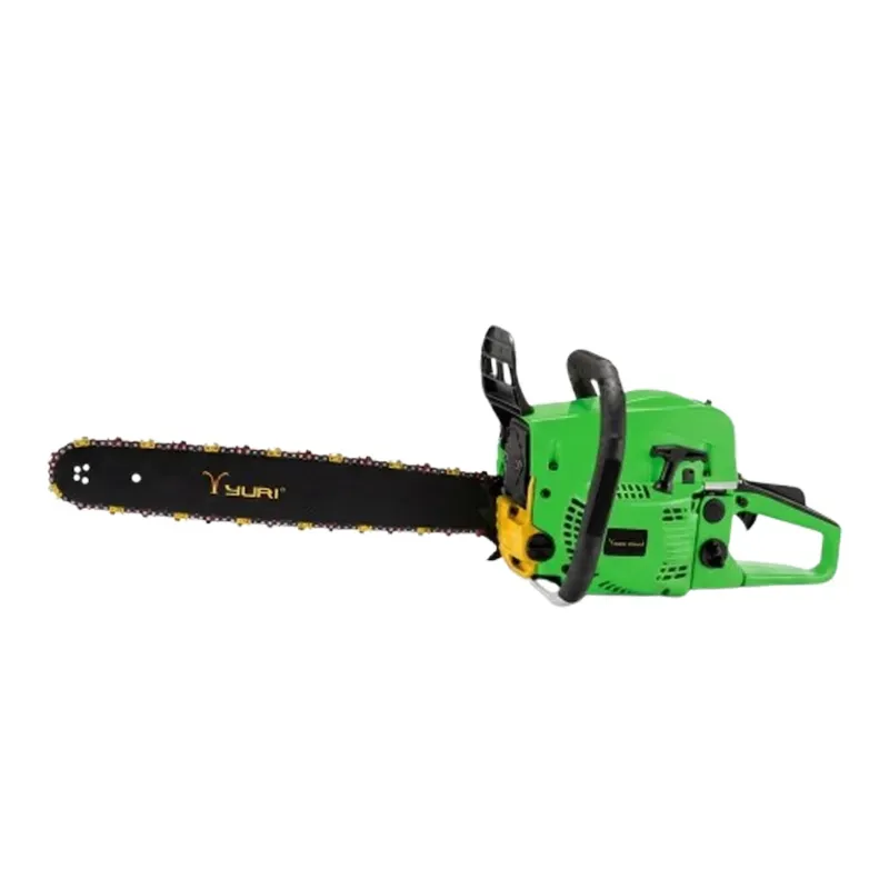 YURI 2600 W 58 CC 2-Stroke Gasoline Chainsaw for Professional Logging and Agriculture, 22-Inch Guide Bar (YS-CS-58-18)