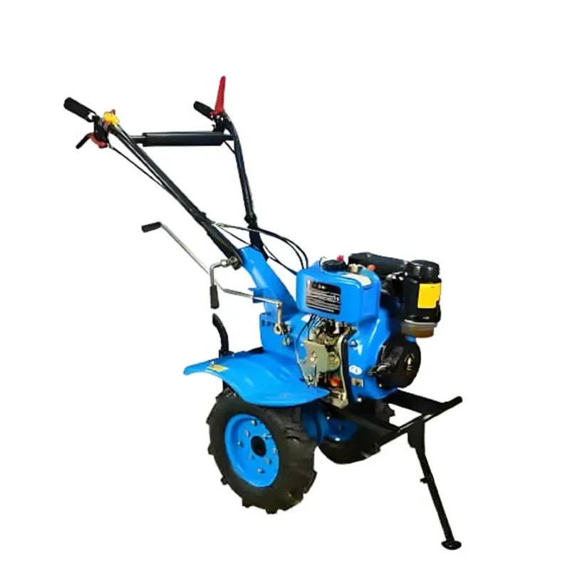E Agro 4.8 HP 173F Manual Start Diesel Power Tiller D-90, 4 Stroke Tiller with 42 Inch Rotavator
