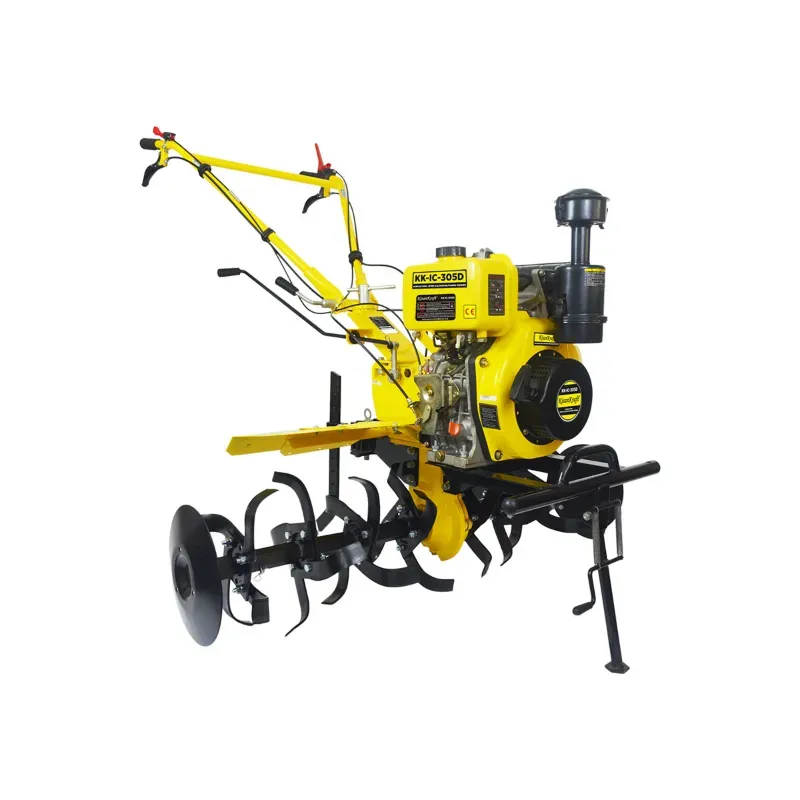 KisanKraft KK-IC-305D, 4-stroke 6 HP 296-cc Diesel Power Weeder / Intercultivator