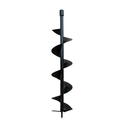 KisanKraft 6 Inch Earth Auger Bit Suitable For 62 CC For Earth Auger/ Post Hole Digger Machine