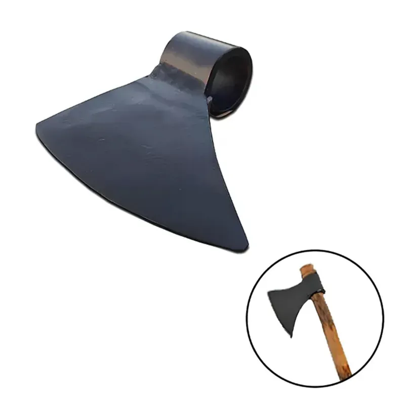 Heavy Duty 6 Inch Carbon Steel Axe Head without Handle (Pack of 2)