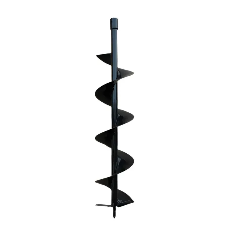 KisanKraft 6 Inch Earth Auger Bit Suitable For KisanKraft 71 CC For Earth Auger/ Post Hole Digger Machine