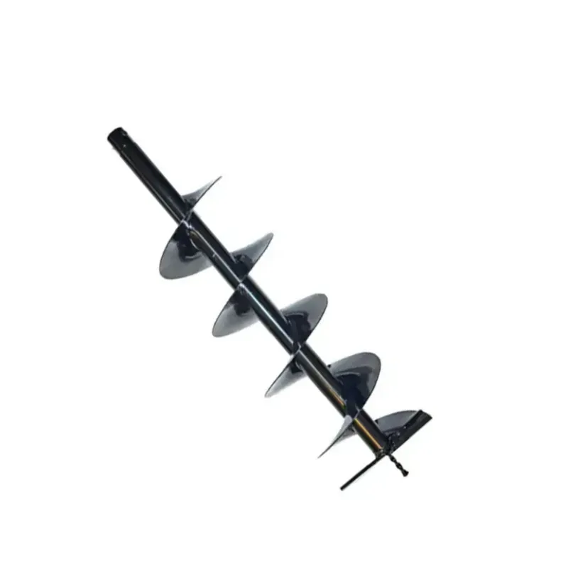 Latson 6 Inch Post Hole Digger/Earth Auger Bit Suitable for 2 & 4 Stroke For Earth Auger/ Post Hole Digger Machine