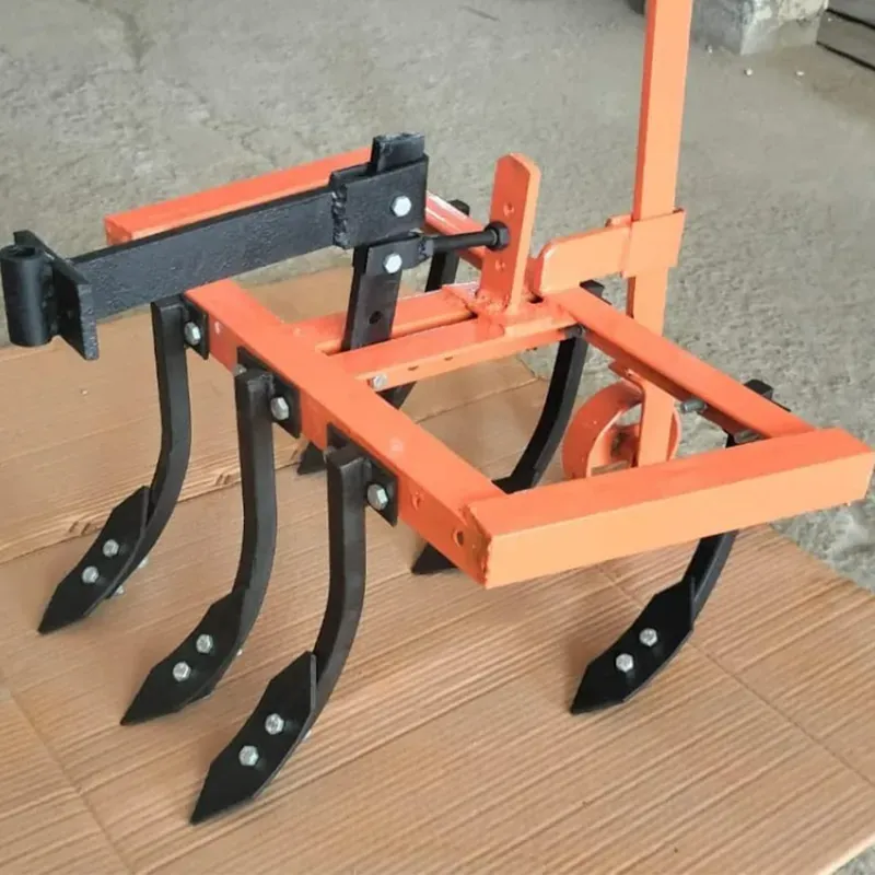 Heavy Duty 6 Tyne Cultivator With Wheel for 5 to 9 HP Petrol and Diesl Power Tiller