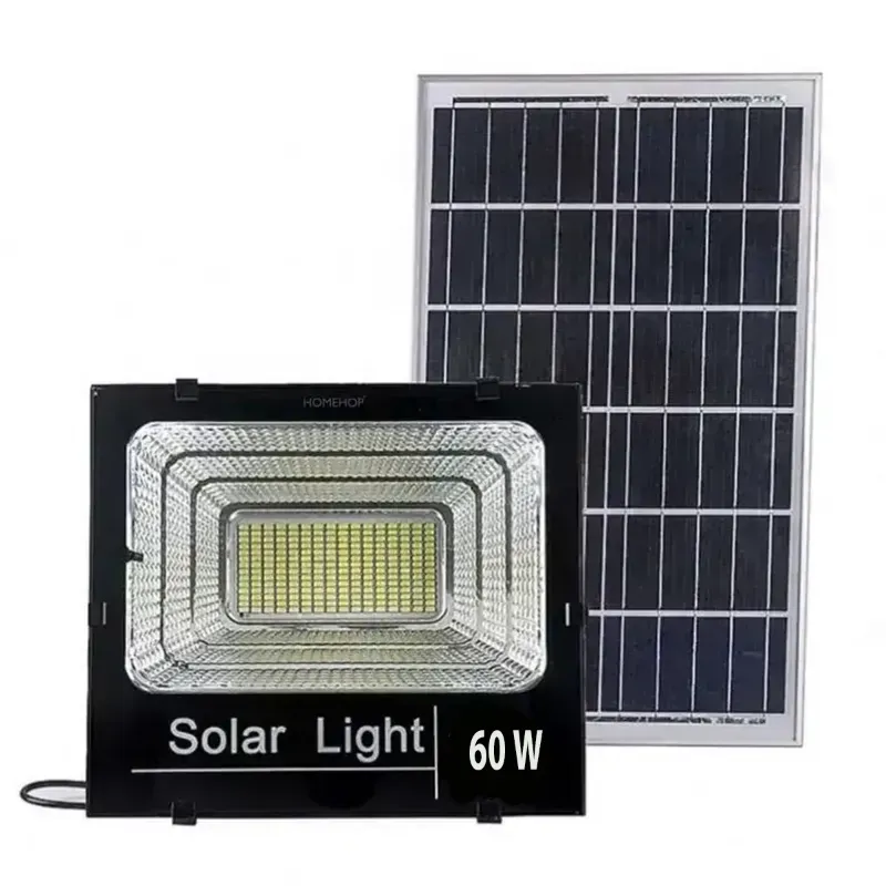 Gramstrong 60 W Solar Semi Integrated Flood Light With 10 V 20 W Solar Panel a Powerful and Efficient Lighting Solution