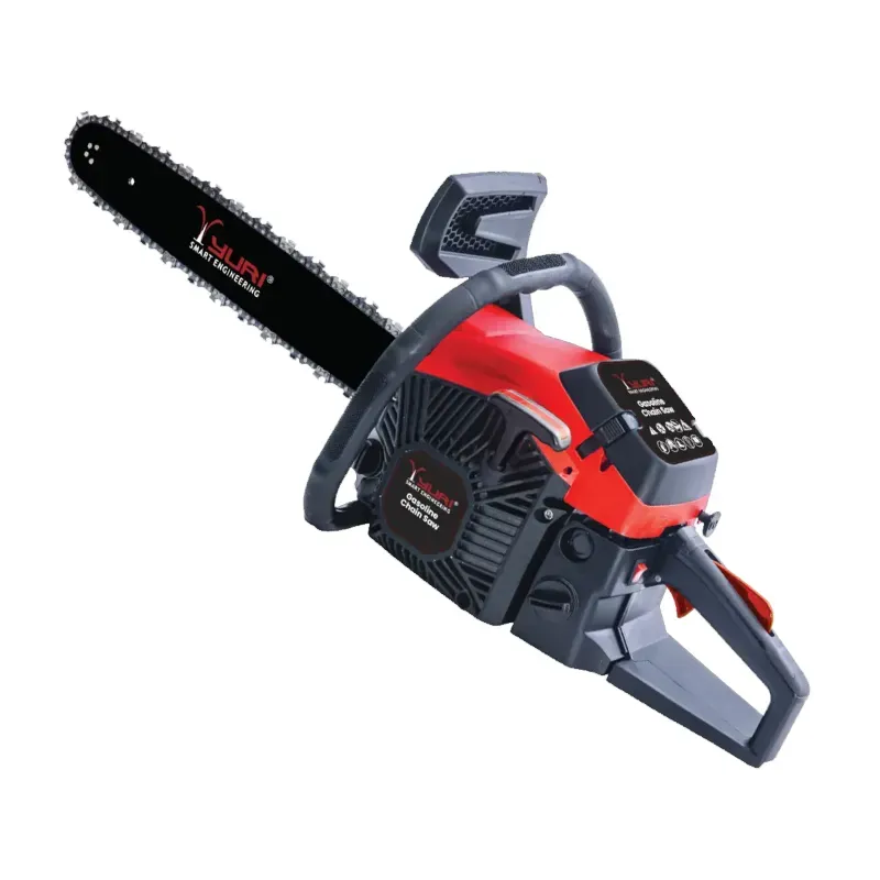 YURI YR-1121, 62-cc, Petrol Chainsaw with 22 Inch Guide Bar, Used for Cutting Trees, Woods and Landscaping