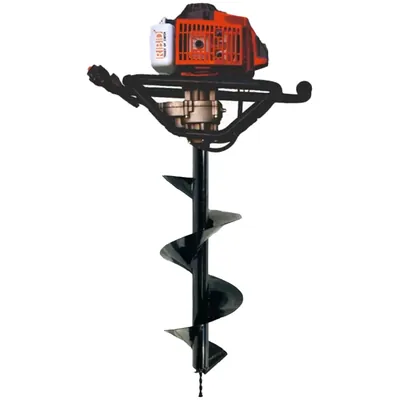 RBD Professional 63 CC 2-Stroke Petrol Earth Auger & Post Hole Digger with 10-Inch Bit