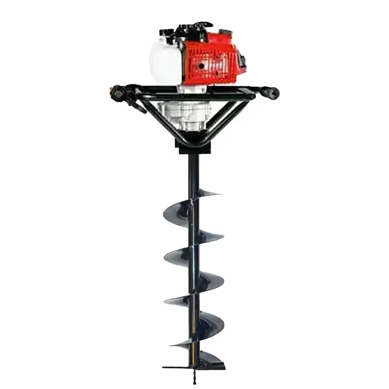 Greenleaf 63-cc 2-stroke Petrol Earth Auger / Post hole digger with 8 Inch Auger Bit
