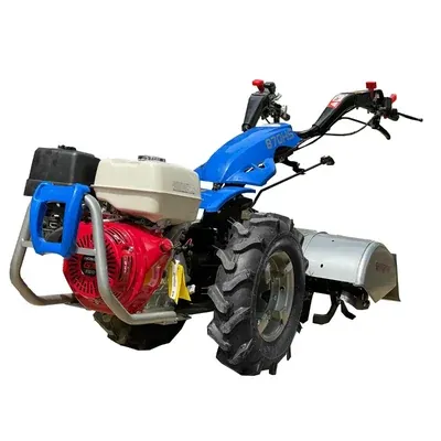 SPRAYMAN BSC 870HS, Self Start Back Rotary Tiller 11.7 HP HONDA GX390 Engine with Disc Brakes