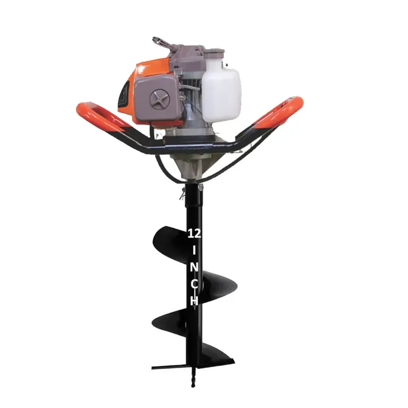 AIVA ITALY 2-stroke 63-cc Earth Auger with 12 Inch Auger Bit, AV-6300EA