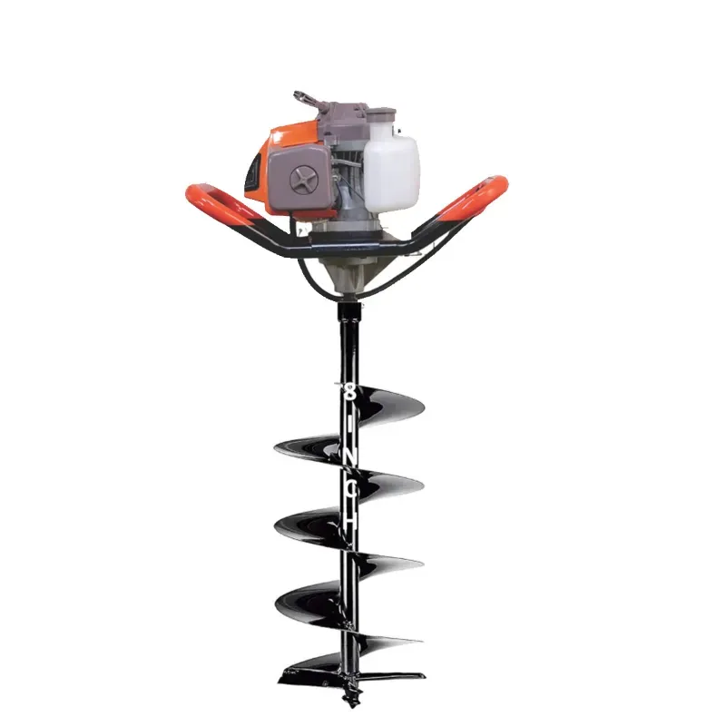 AIVA ITALY 2-stroke 63-cc Earth Auger with 8 Inch Auger Bit, AV-6300EA