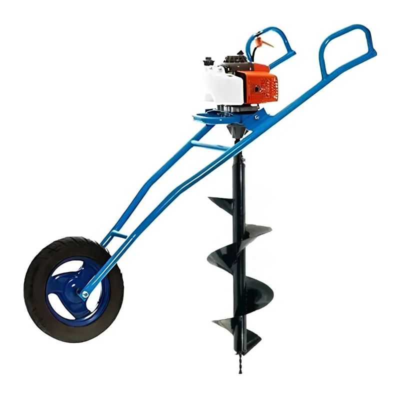 Greenleaf 63-cc Trolley Type Earth Auger with 10 Inch Auger Bit