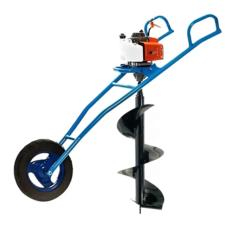 Greenleaf 63-cc Trolley Type Earth Auger with 12 Inch Auger Bit