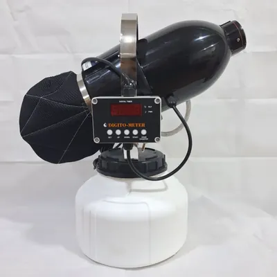 Fogg Pro (PLFAD) 6 L Plastic Tank ULV Fogger With Advance Digital Timer For Hospital/Hotel/Mall