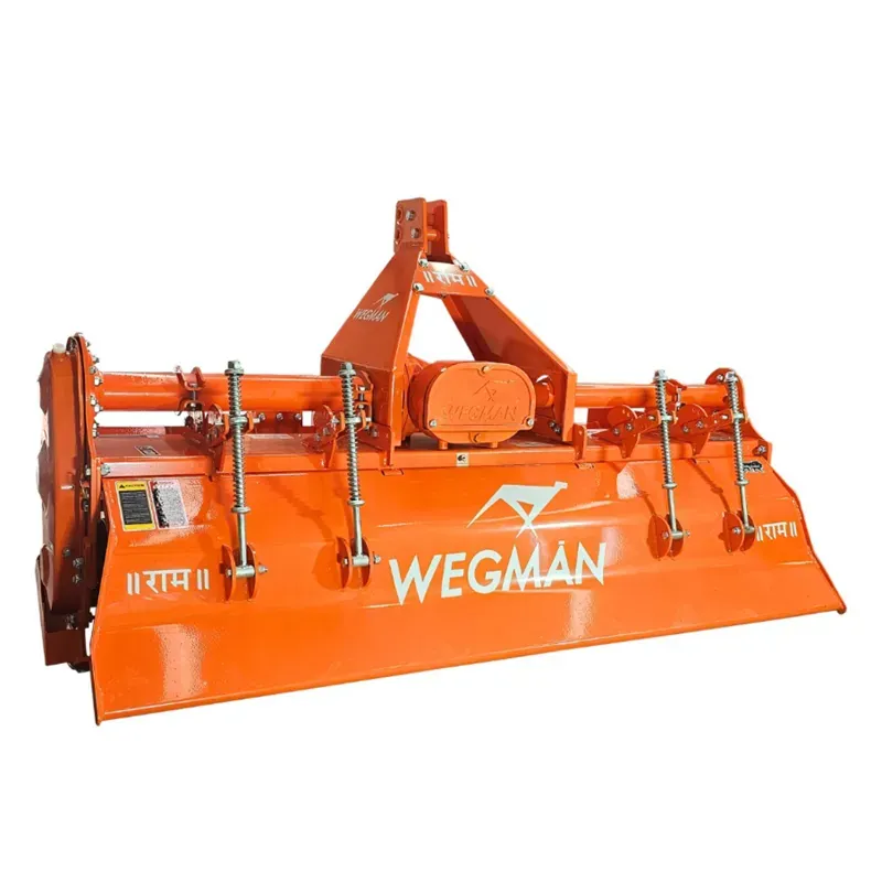 WEGMAN 8 ft Rotavator (Semi Champion Plus) with 60 Blades Suitable for 45 HP to 60 HP Tractors (Type-Gear Box, Multi Speed)