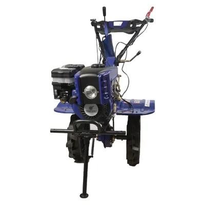 VSAN Agro 7 HP Tatura Blue Petrol Power Weeder with Headlight for Agriculture