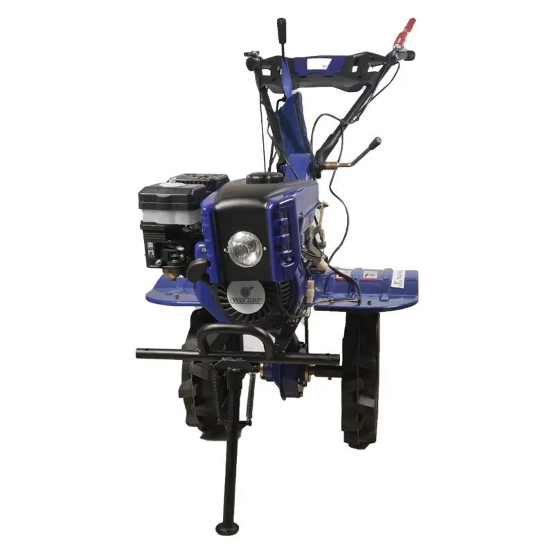 VSAN Agro 7 HP Tatura Blue Petrol Power Weeder with Headlight for Agriculture