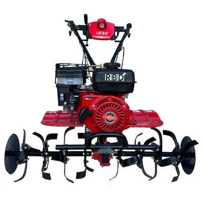 RBD 7 HP Power Weeder & Cultivator with 4-Stroke Air Cooled Petrol Engine Tiller