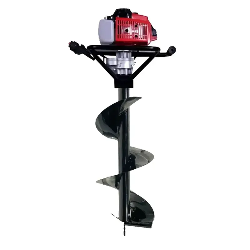RBD 72 CC Petrol Operated Earth Auger & Post Hole Digger with 12-Inch Drill Bit