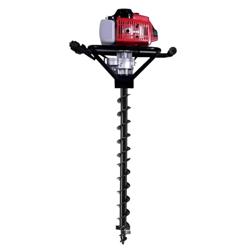 RBD 72 CC Petrol Operated Earth Auger & Post Hole Digger with 2-Inch Drill Bit