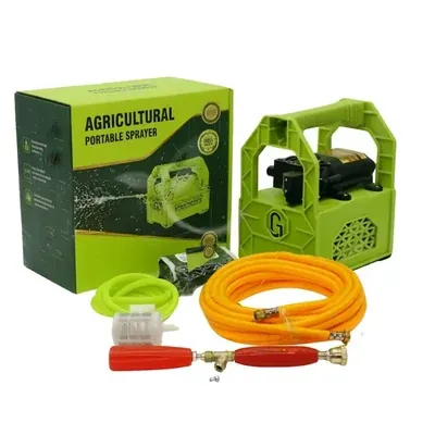 GROWELL 12 V/ 14 Ah, 220 PSI Double Motor Portable Battery Sprayer With 45 cm Gun