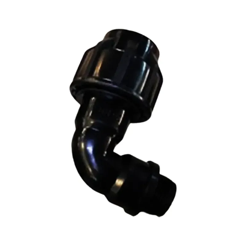 75 mm Plastic 90 Degree Union Elbow Quick Connector High Pressure Resistance Irrigation Watering Fittings (Pack Of 2)