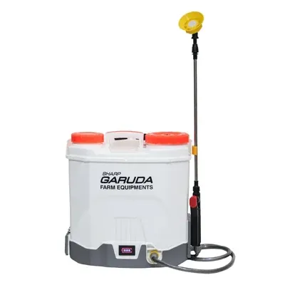 Sharp Garuda 12 Litre Battery Sprayer 12 Volt 8 Amp For Home Gardening, Agriculture Use and Farming