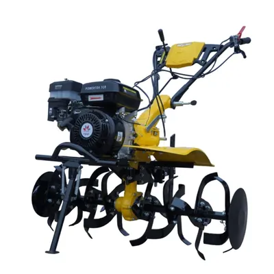 Krishitek Power Weeder Powertek 7CR, 7 HP Petrol Engine Agricultural Tiller Machine