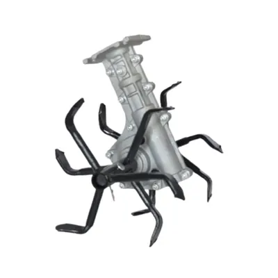 ZEYANG Heavy Duty 8 Inch Tiller, 28 mm Cultivator Attachment for Brush Cutter