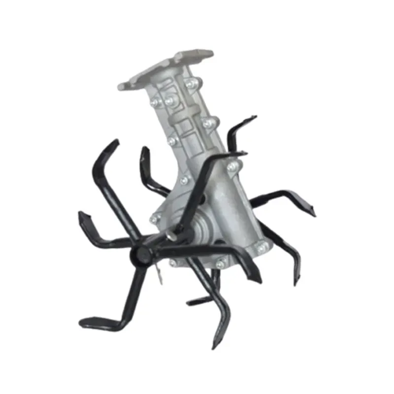 ZEYANG Heavy Duty 8 Inch Tiller, 28 mm Cultivator Attachment for Brush Cutter