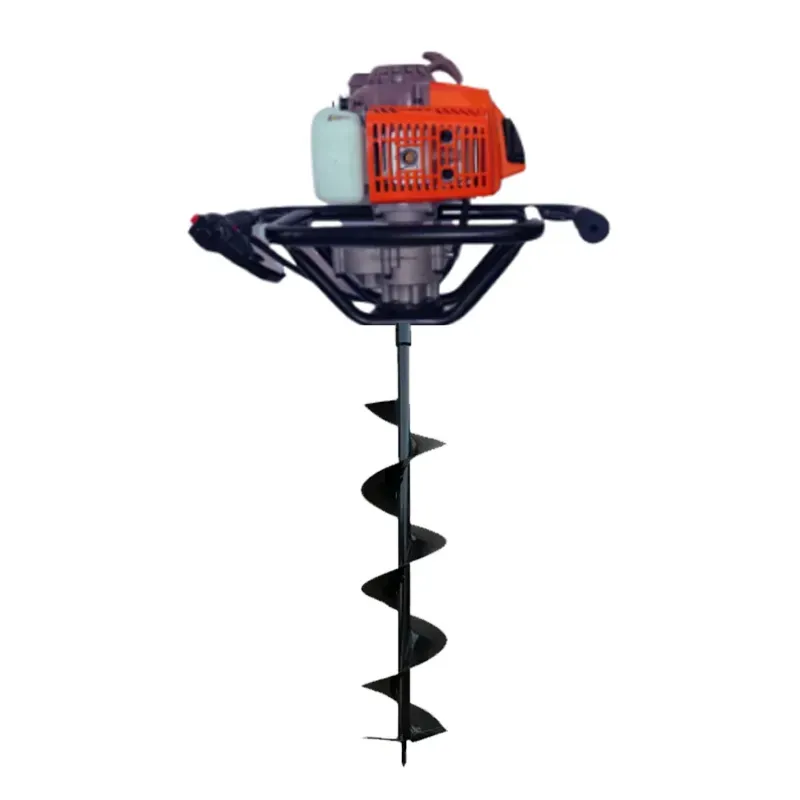 Latson EA82, 4 Stroke 82 CC For Earth Auger / Post Hole Digger Engine with 6 Inch Drill Bit