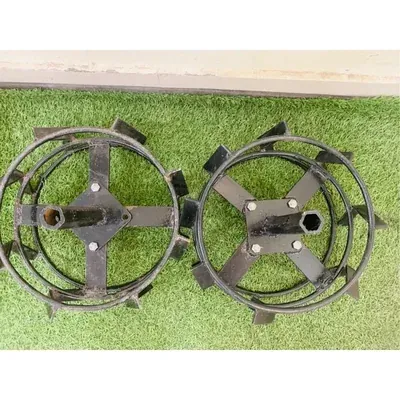 12 Inch Special Iron Wheel With Tyre Holder For 5 to 12 HP Diesel Power Weeder / Tiller