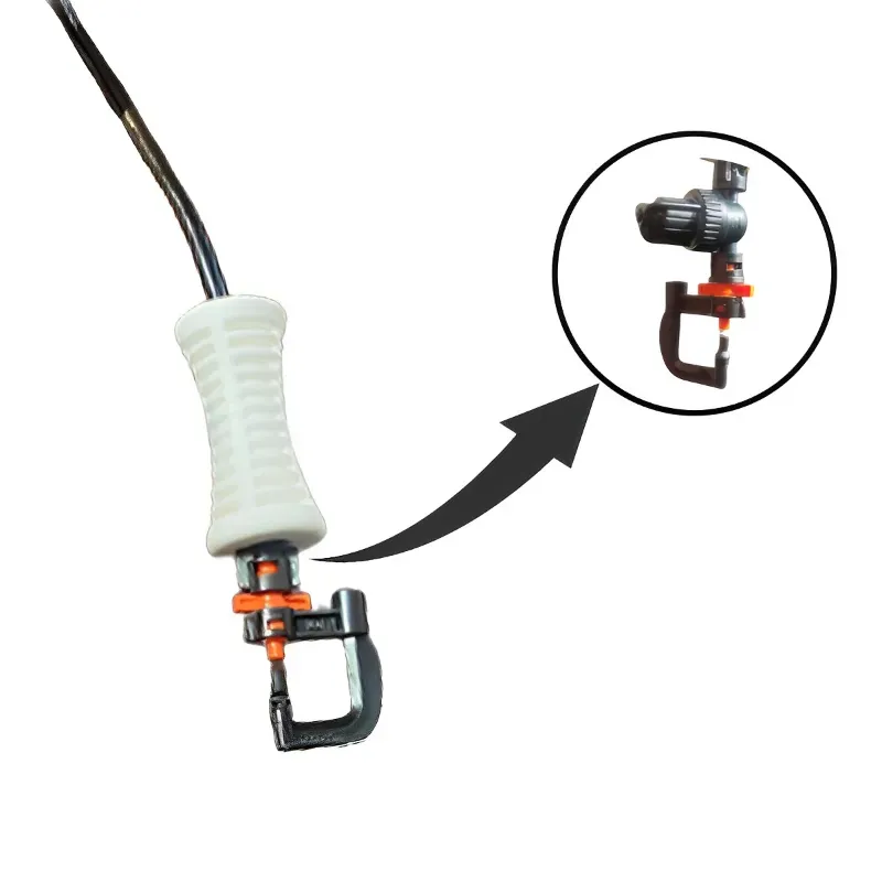 Automat Inverted Micro Sprinkler Complete Set Used for Agriculture, Landscape, Industrtial (Pack-Pack of 10 Pcs)