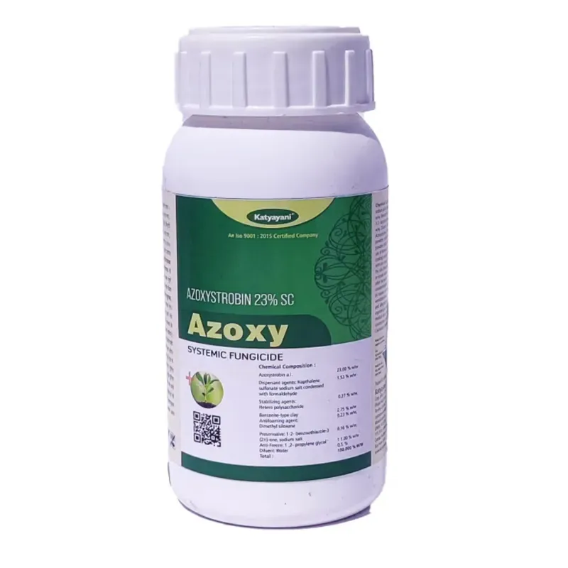 Katyayani Azoxy, Azoxystrobin 23 % sc, Chemical Fungicide For Long-Lasting Control.(Quantity-250 ml x 1)