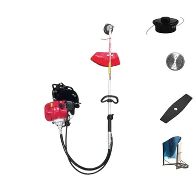 Benson BAE-BG-52, Heavy Duty 2 Stroke 52 CC Backpack Brush Cutter / Grass Cutting Machine For Agriculture And Gardening