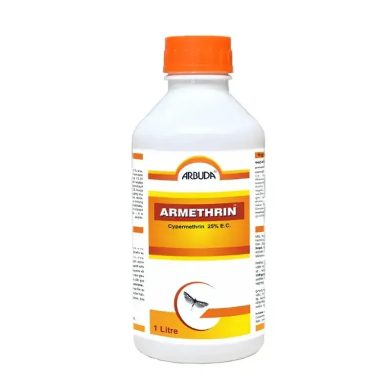 ARBUDA Armethrint 25% EC Cypermethrin 25% EC For Control of Agricultural Insecticide, 1 Litre