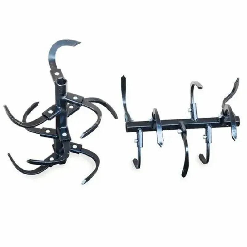 Heavy Duty 28 Inch Deep Tilling Rotavator Set (14Pcs Blade, 2 pcs Shaft, 14Nuts) For Deisel Power Tiller