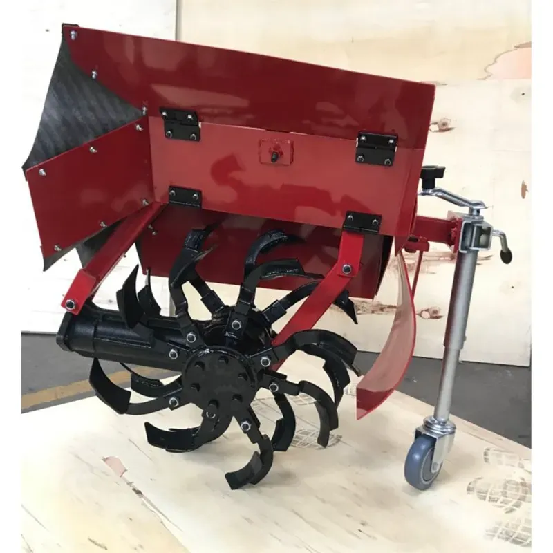 SPRAYMAN Ditcher Attachment Suitable 7-10 HP Back Rotary Power Tiller for Agricultural Use